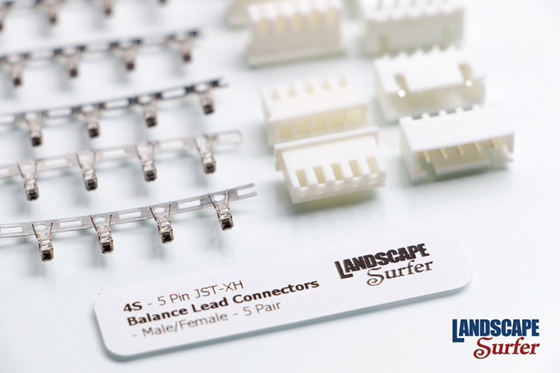 4S - 5 Pin JST-XH Balance Lead Connectors - Male/Female - 5 Pair