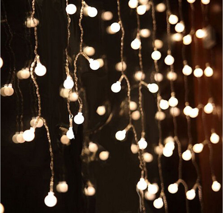 5m Candy Ball Battery Operated Lights - Warm White - Party Lights Company