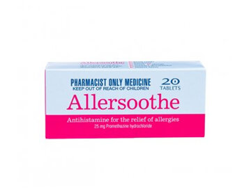 Allersoothe 25mg Tabs 20s