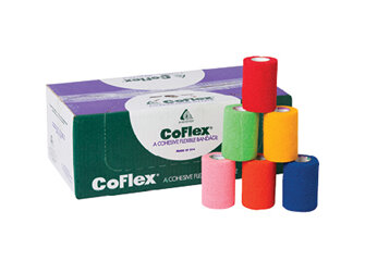 Bandage Coflex Assorted Colours 4.5m