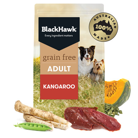 Black Hawk Dog Grain Free Kangaroo