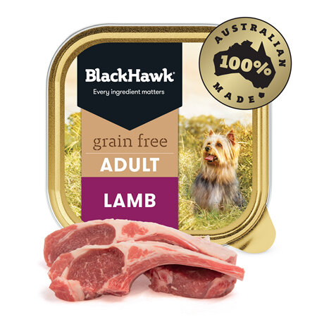 Black Hawk Dog Grain Free Lamb 100gm