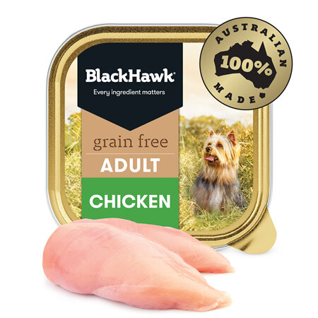 Black Hawk Dog Wet Grain Free Chicken 100gm