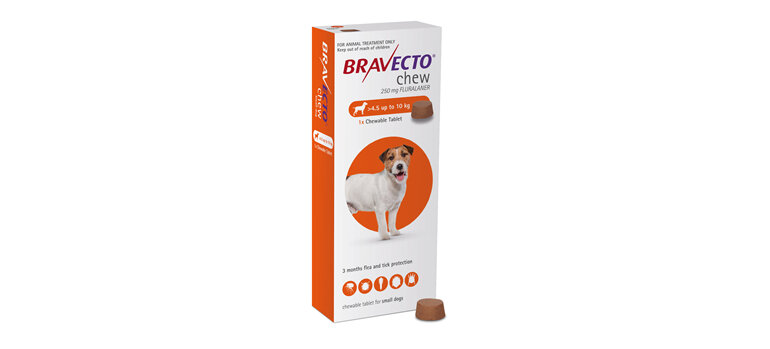 Bravecto chew for dogs - treats fleas and ticks