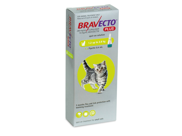 Bravecto Spot On PLUS for Cats
