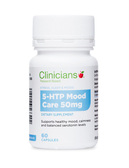 CLINICIANS 5-HTP MOOD CARE 50 mg CAPS 60