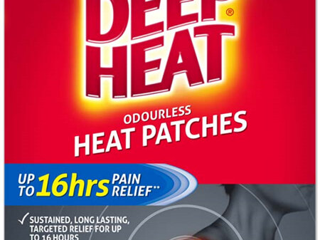 Deep Heat Muscular Pain  Patches 2pk