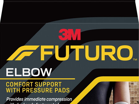 Futuro Comfort Elbow Support With Pressure Pads, Medium