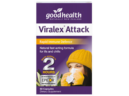 Good Health - Viralex attack 60 Capsules