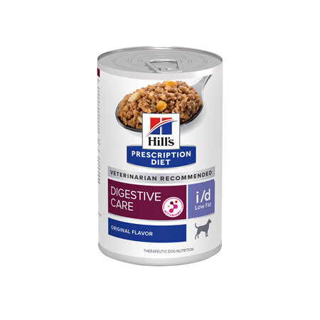 Hill's Prescription Diet i/d Low Fat Digestive Care Canned Dog Food 12x370g