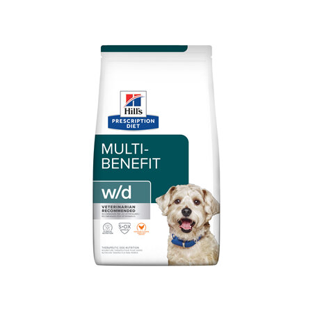 Hill's Prescription Diet w/d Multi-Benefit Digestive/Weight/Glucose/Urinary Management Dry Dog Food