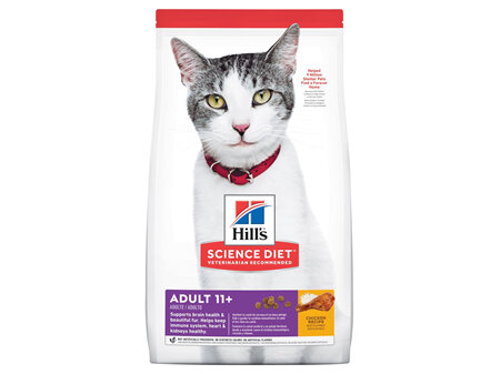 Hill's Science Diet Adult 11+ Senior Dry Cat Food