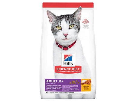 Hill's Science Diet Adult 11+ Senior Dry Cat Food