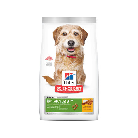 Hill's Science Diet Adult 7+ Senior Vitality Small & Mini Senior Dry Dog Food