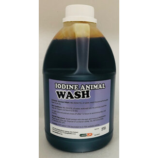 Iodine animal wash