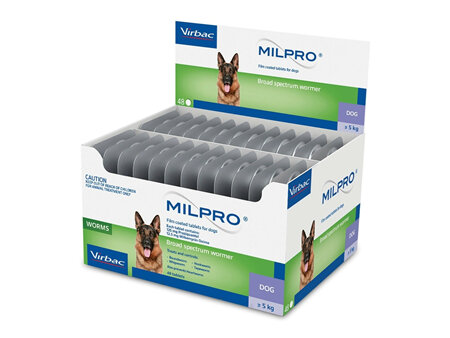 Milpro Tablet Dog 48 Pack