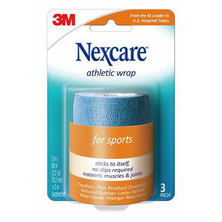 Nexcare Athletic Wrap 76.2 Mm X 2 M Blue