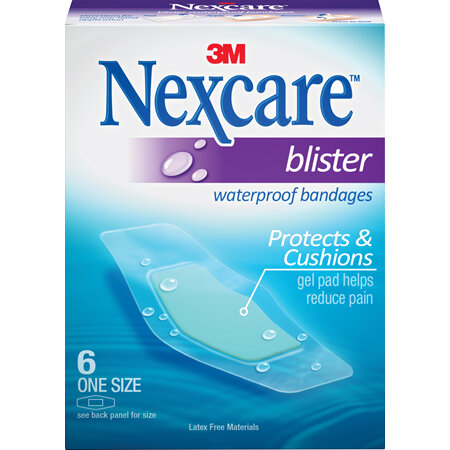 Nexcare Blister W/Proof Plasters 6