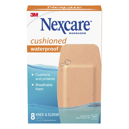Nexcare Cushioned W/Proof Knee/Elbow 8