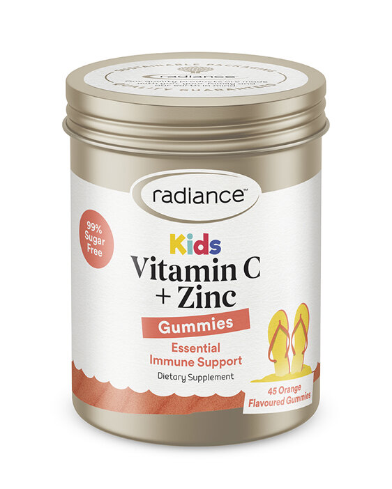 Radiance Kids Vitamin C Plus Zinc GUMMIES 45