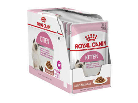 Royal Canin Kitten Chunks in Gravy 85g
