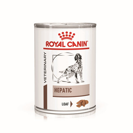 ROYAL CANIN® VETERINARY DIET Hepatic Adult Wet Dog Food Cans 12 x 420g