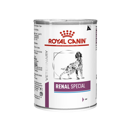 ROYAL CANIN® VETERINARY DIET Renal Special Adult Wet Dog Food Cans 12 x 410g