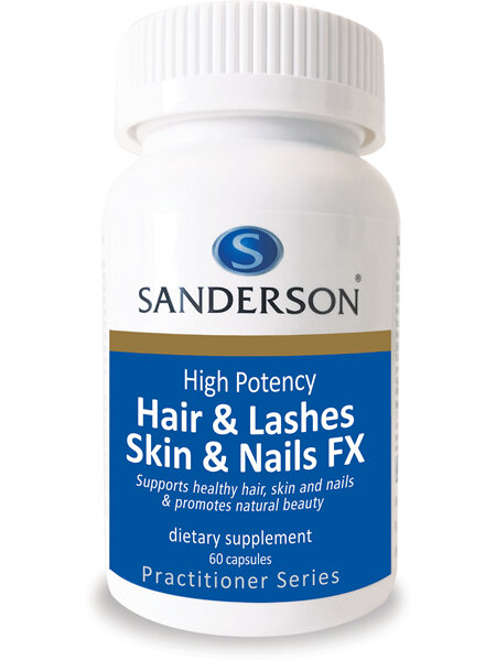 Sanderson Hair & Lashes, Skin & Nails FX - 60 Caps