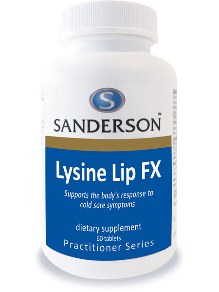Sanderson Lysine Lip FX - 60 Tabs